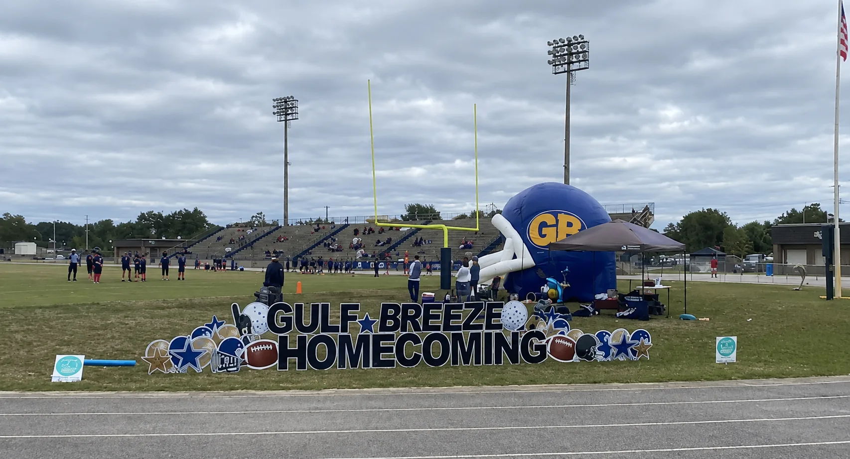 Gulf Breeze High School homecoming community event