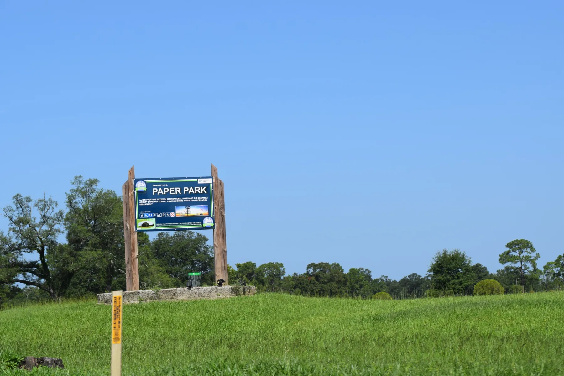Paper Park in North Escambia County, Florida