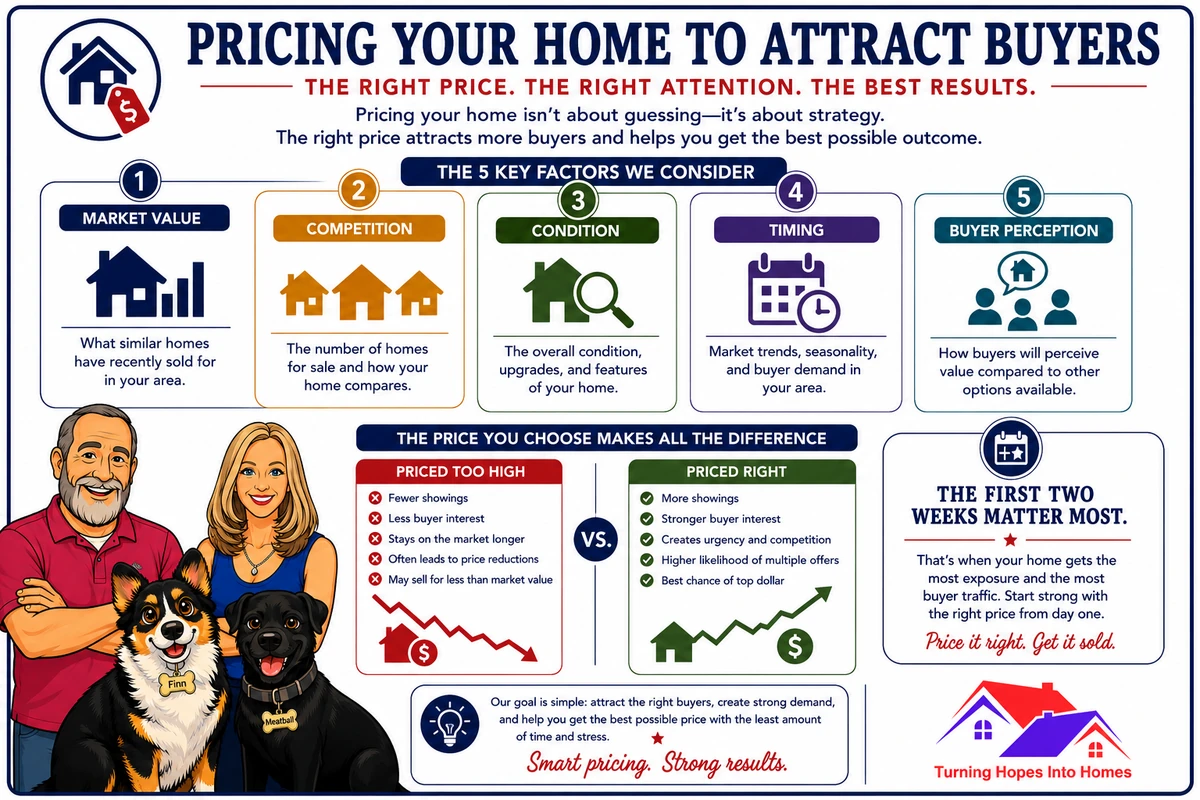 Pricing Your Home to Attract Buyers: five key pricing factors and the impact of pricing strategy